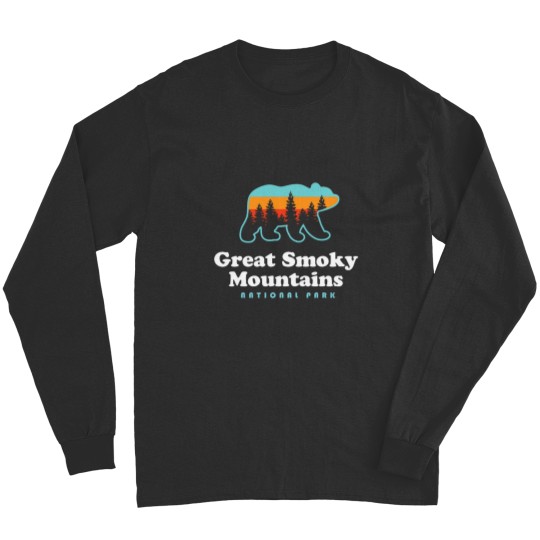 Discover Great Smoky Mountains Bear Great Smoky Mountains Long Sleeves