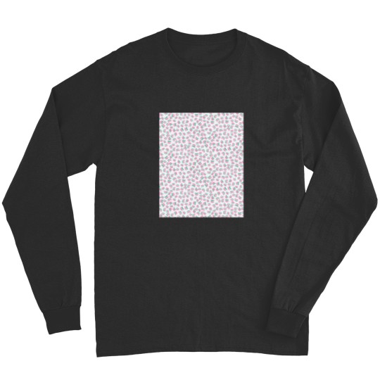 Discover 80'S Feel Pattern Pink And Green 2 Long Sleeves