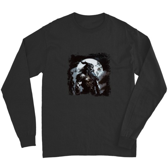 Discover Shadow Man BRZRKR BerserkerViking Long Sleeves
