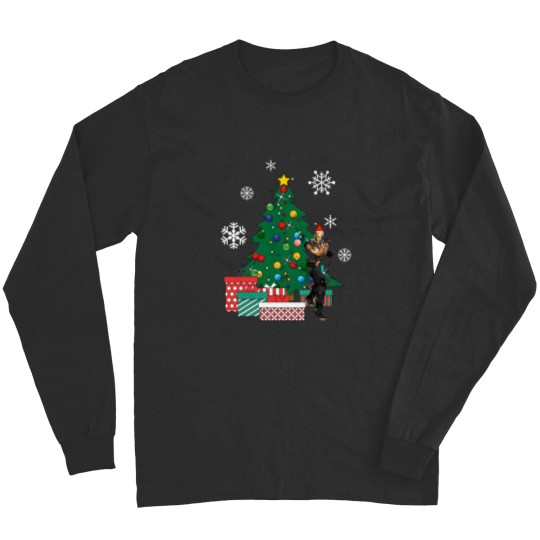 Discover Quan Chi Around The Christmas Tree Mortal Kombat Long Sleeves