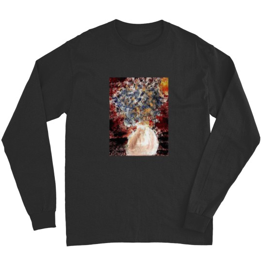 Discover Flowers in Vase Premium Long Sleeves
