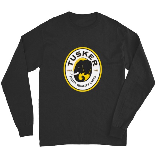 Discover Tusker Lager Logo Merchandise Long Sleeves