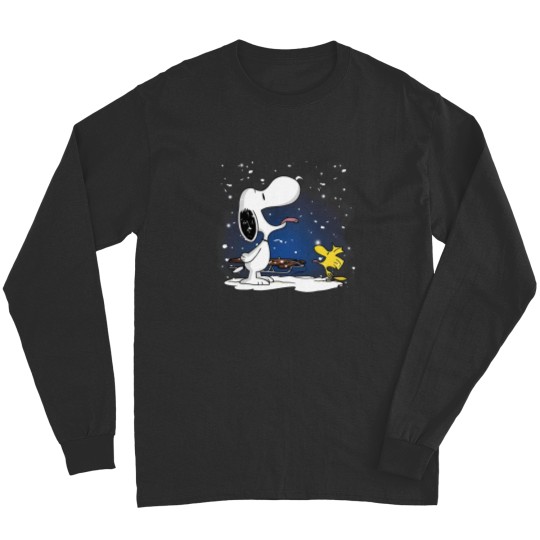 Discover Snoopy Snow Long Sleeves