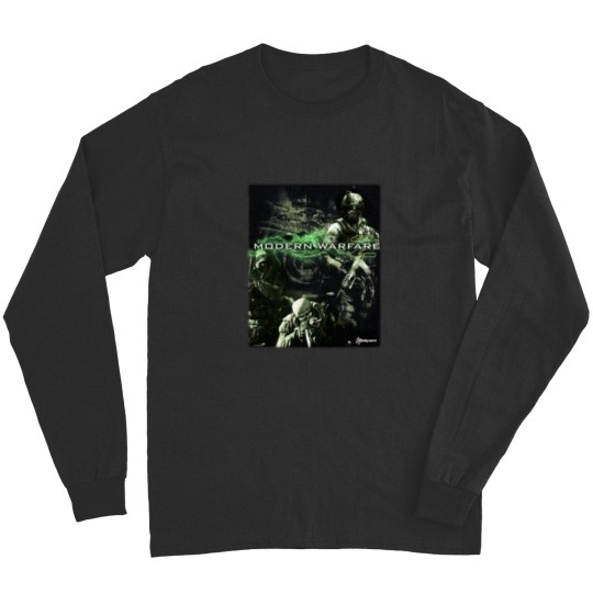 Discover 2009 Call of Duty Modern Warfare 2 IW Promo Vintage Y2K Long Sleeves