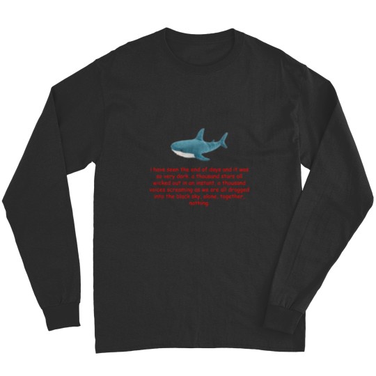 Discover blahajj ikea shark existentialism Classic Long Sleeves