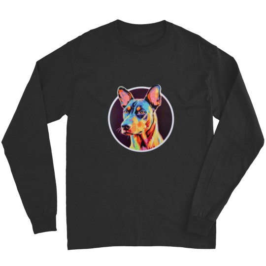 Discover Aesthetic Doberman Art 60 Long Sleeve