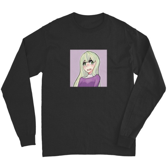 Discover Pastel Green Anime Girl Long Sleeves