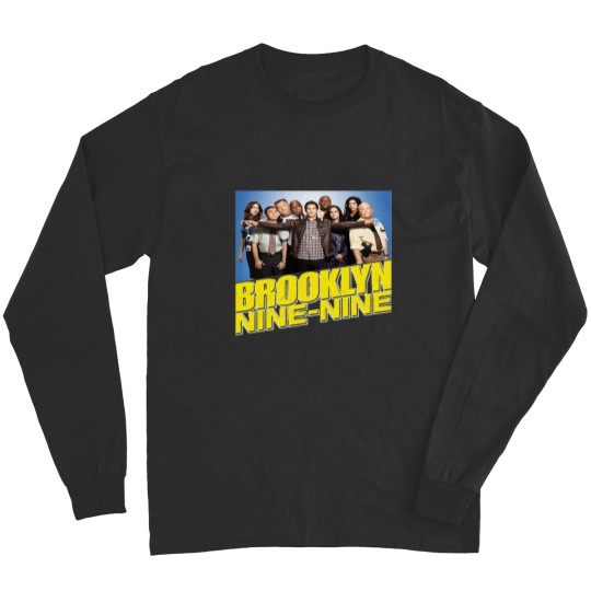 Discover Brooklynss nine nine cast and logo Essential Long Sleeves