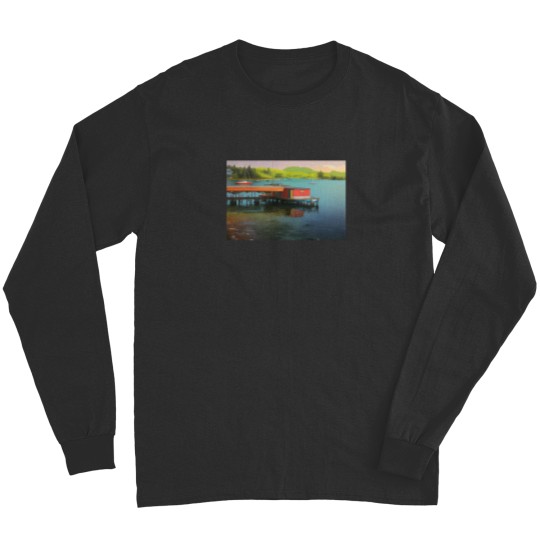 Discover Boathouse On The Water Long Sleeves