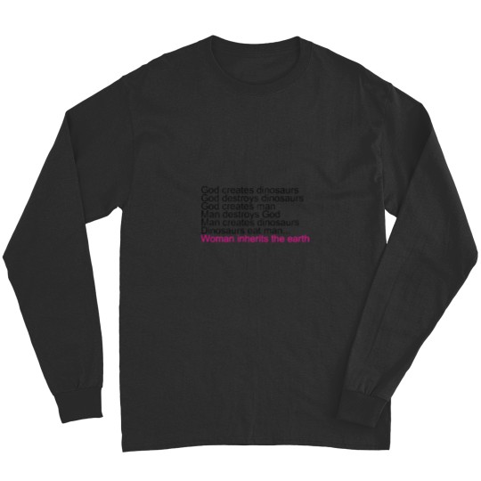 Discover Woman Inherits The Earth Long Sleeves