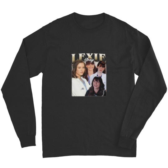 Discover Lexie Grey Vintage Long Sleeves, Gift For Woman and Man Unisex Long Sleeves