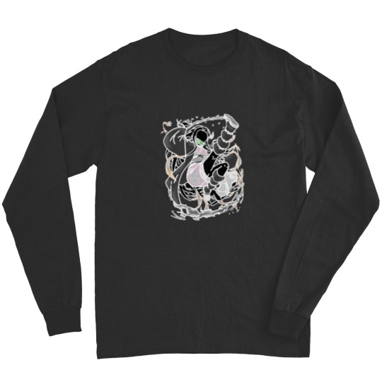 Discover Ds Black  White Nez 1 Long Sleeves