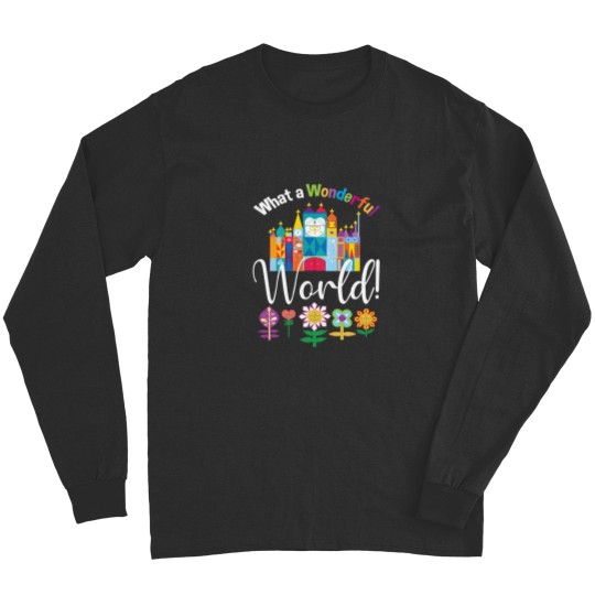 Discover What a Wonderful World Fitted Long Sleeves