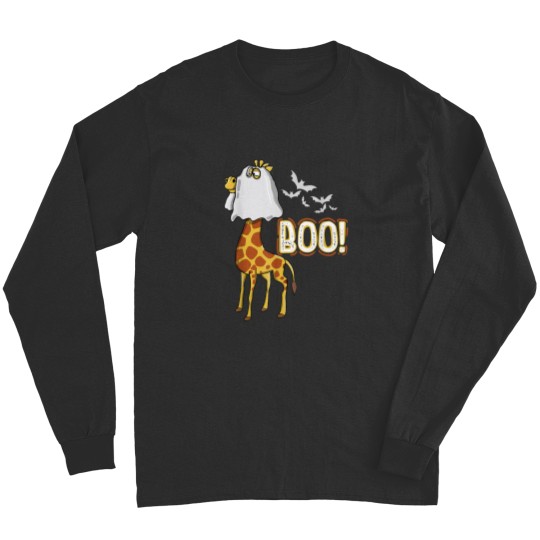Discover Giraffe Boo Halloween Fun Costume Party Long Sleeves