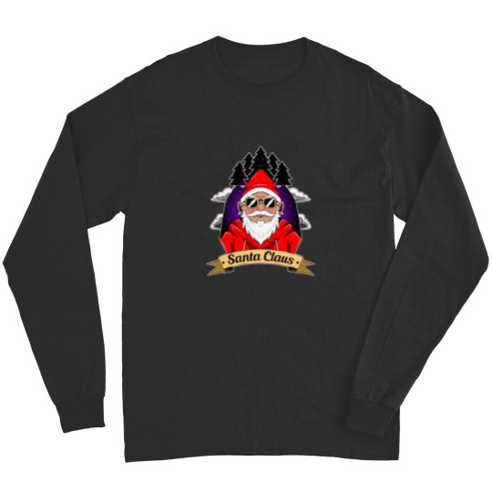 Discover Illustration Of Santa Claus Long Sleeves