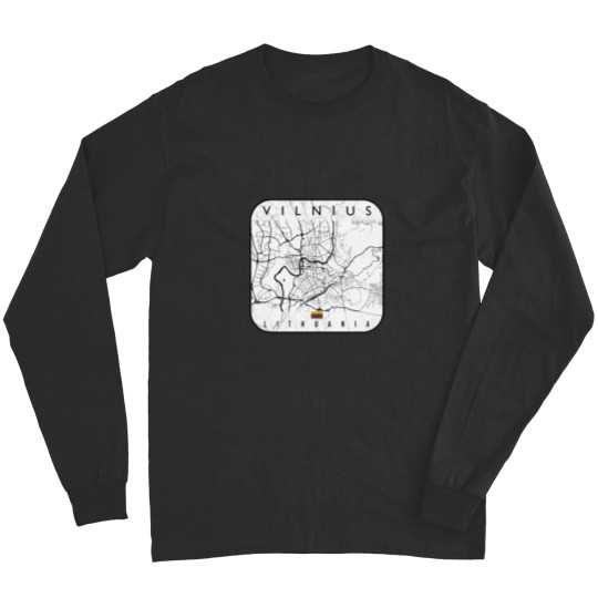Discover VILNIUS MAP LITHUANIA (1)VILNIUS MAP LITHUANIA (1) Long Sleeves