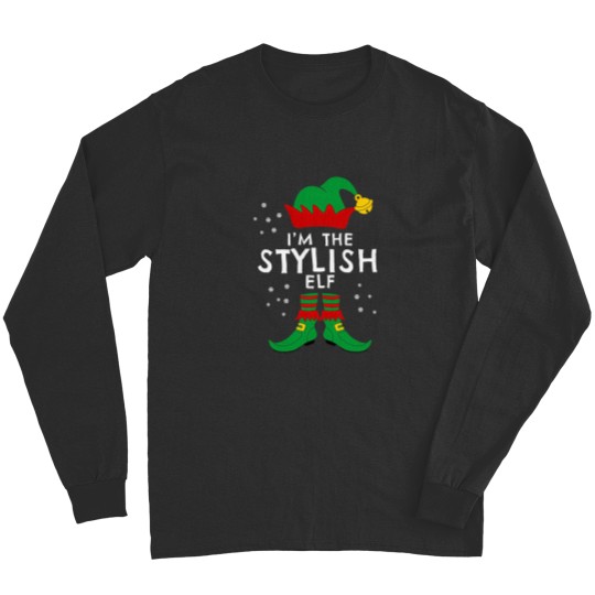 Discover I'M The Stylish Elf Family Matching Christmas 2020 Long Sleeves