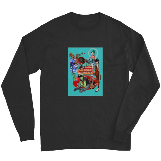Discover Gorillaz Cool Member Cartoon Long Sleeve