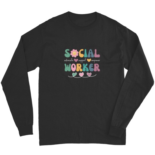 Discover Social Worker Gift Long Sleeve Shirt - Graduation and Appreciation