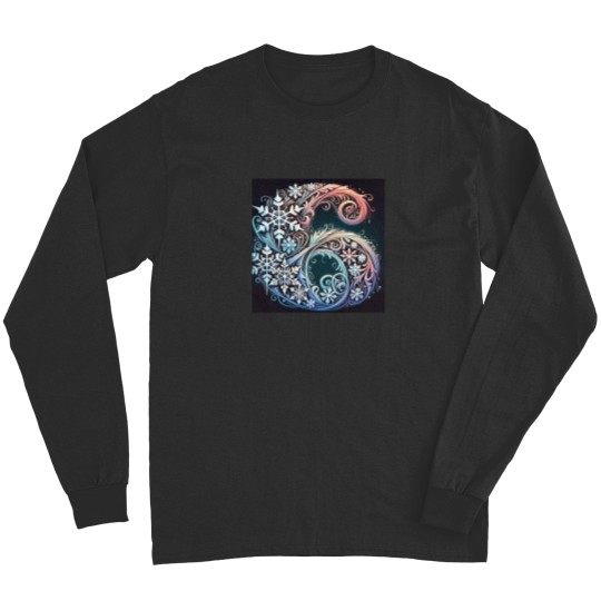Discover 6 - Snowflake Swirl Long Sleeves