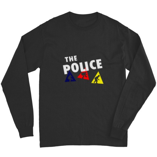Discover the police synchronicity album new logo Long Sleeves