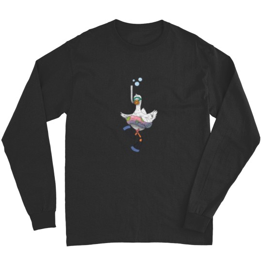 Discover diving duck Long Sleeves