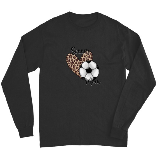 Discover Soccer Mom Gift For Soccer Lovers Players And Coaches Long Sleeves