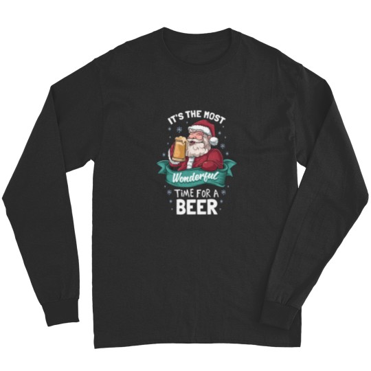 Discover It'S The Most Wonderful Time For A Beer Long Sleeves