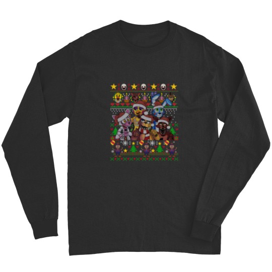 Discover FNAF Five Nights at Freddy's Christmas Ugly Long Sleeves
