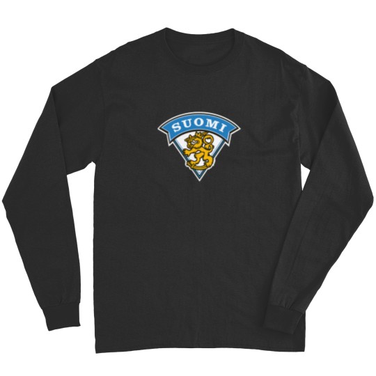 Discover Finnish National Men'S Ice Hockey Team Suomi Long Sleeves