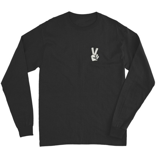 Discover Shinigami Death God Peace Hand Sign Long Sleeves