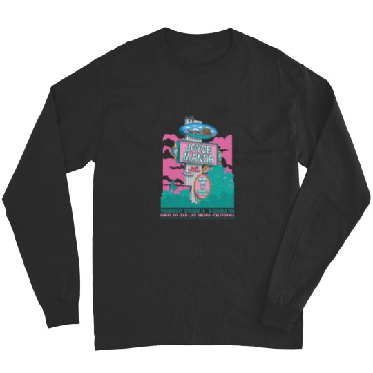 Discover Joyce Manor At Madonna Inn Show Long Sleeves Tigers Jaw Size S-5XL, Multicolor