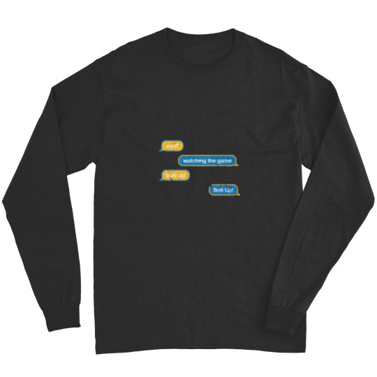 Discover WYD text message Long Sleeves