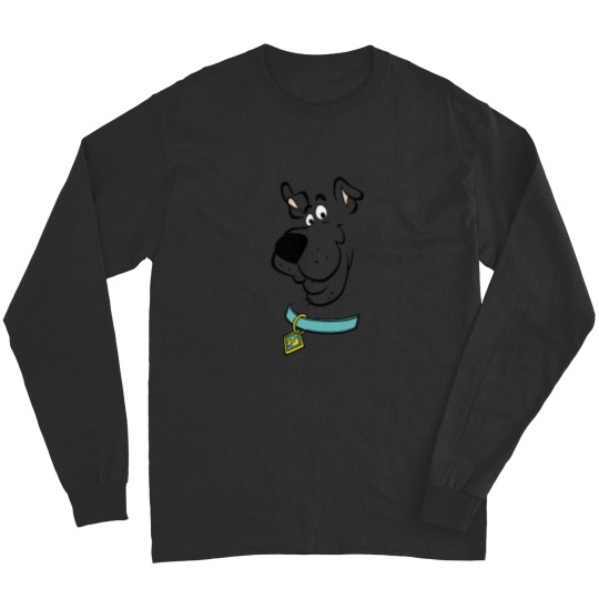 Discover Scooby Doo Big Face Scooby Outline Long Sleeves
