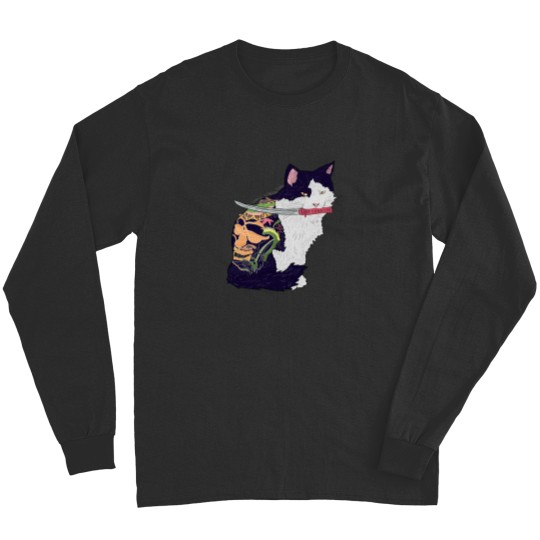 Discover Catana Cat Classic T-Shirt 1568 Long Sleeves