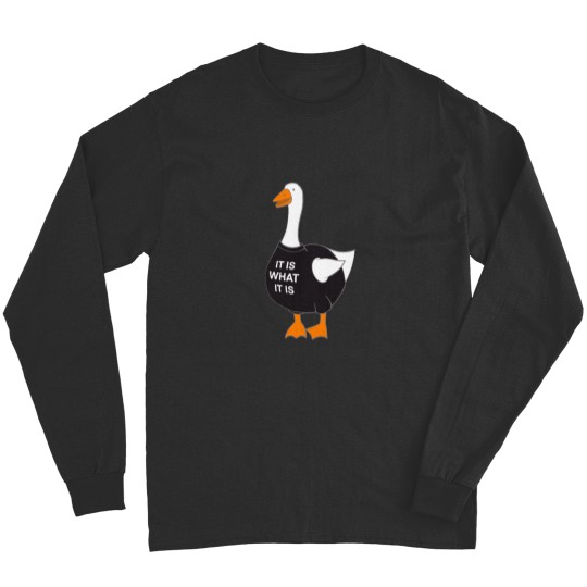 Discover AnGoose It Is What It Is Goose Essential Long Sleeves