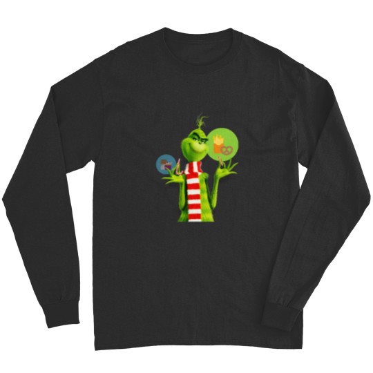 Discover CHRISTMAS funny character Long Sleeves
