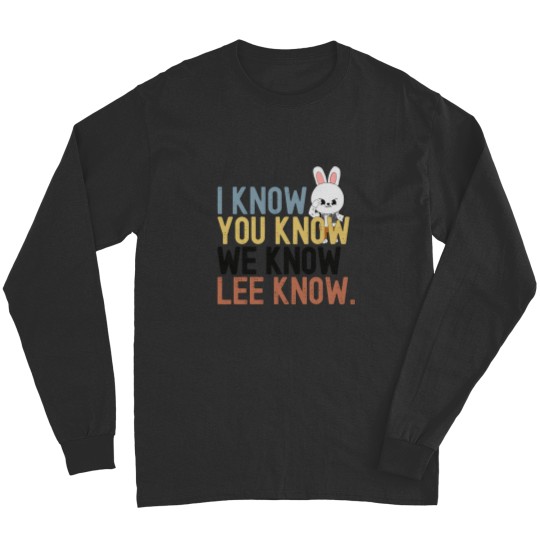 Discover Lee Know Stray Kids Funny Long Sleeve Shirt