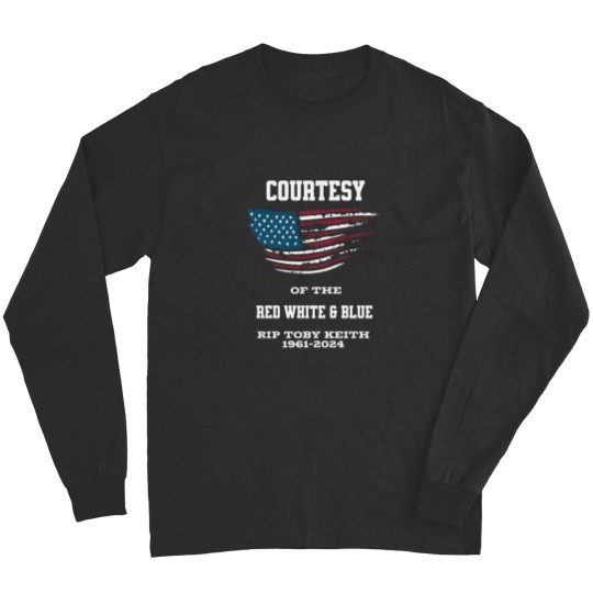 Discover In Memory of Toby Keith 1961-2024 Long Sleeve Shirt