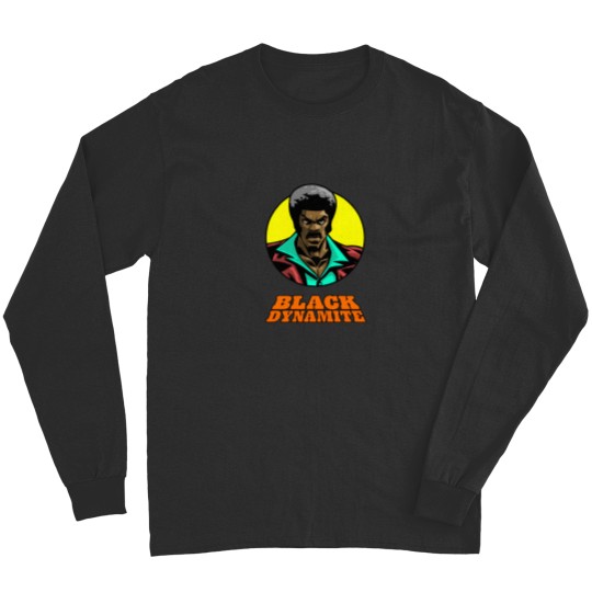 Discover Black Dynamite Smiling Long Sleeves