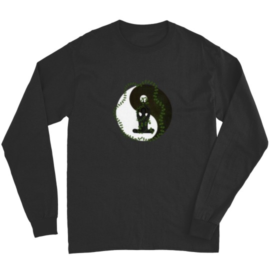 Discover Yoga Meditation Mindfulness Themed Design Long Sleeves