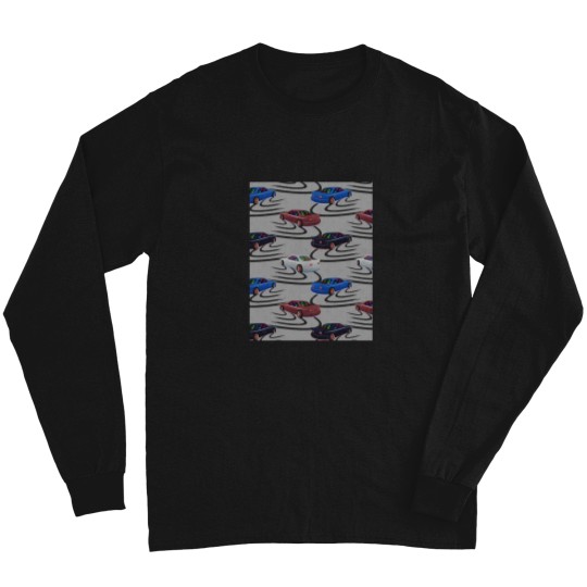 Discover Drifting R33 Car in Drift Pattern Factory Colors Graphic Long Sleeves