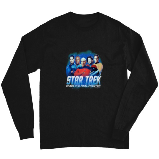 Discover Star Trekss The Captains Of Past Ships Long Sleeves