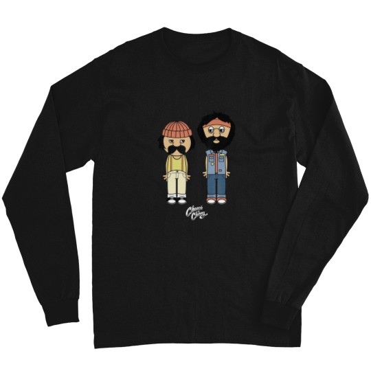 Discover Cheech Chong Toon Style Full Bodies With Logo Tank Top Long Sleeves