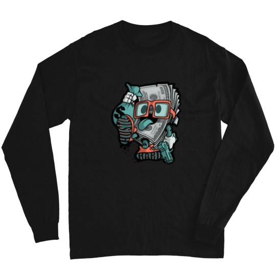 Discover Hustle Hard Hip Hop Long Sleeves