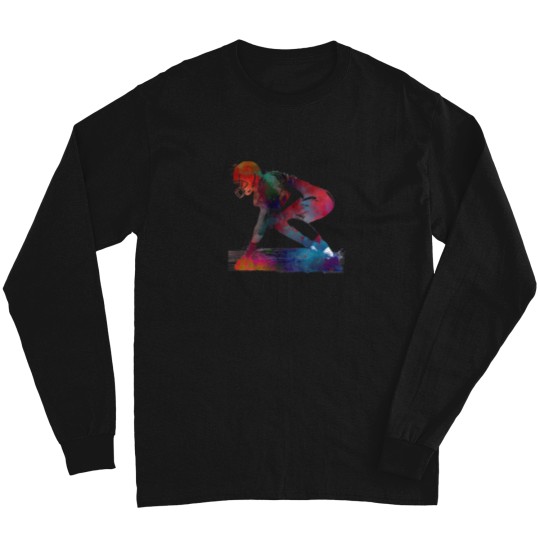 Discover American Football Player Football Sport 2 Long Sleeves