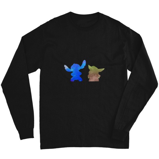 Discover Alien and Baby Inspired Silhouette Long Sleeves