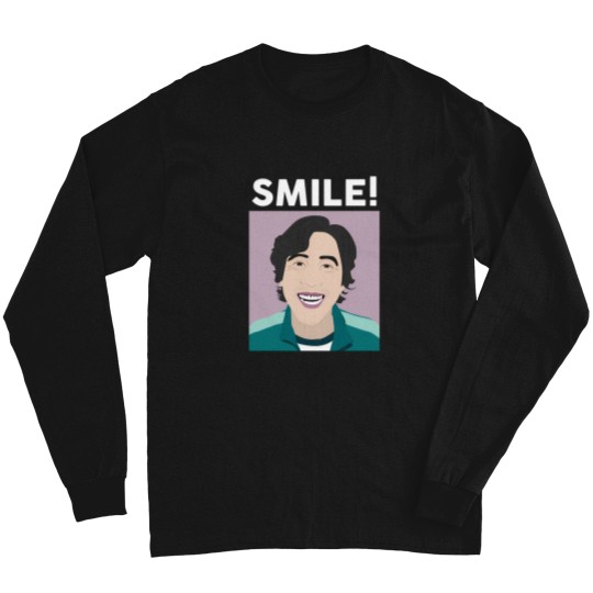 Discover Netlfix Squid Cosplay Seong Gi Hun Smile Long Sleeves
