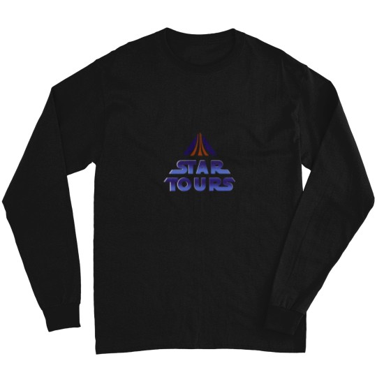 Discover STAR TOURS Monitorscreen logo Long Sleeves