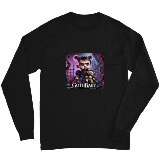Discover GothBaby Angry Alex The Fierce Guardian Long Sleeves